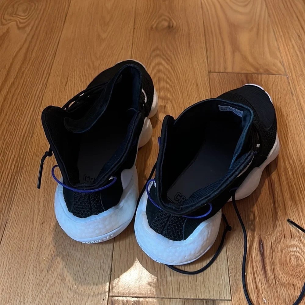 Adidas Crazy BYW LVL 1 Basketball Sneaker Sz 8 - Picture 12 of 14
